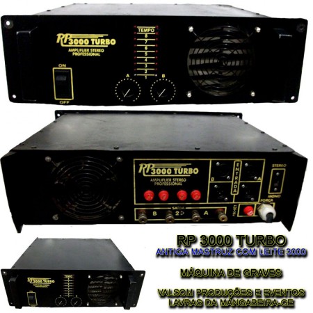 02 - RP 3000 TURBO - PARA GRAVES e MÉDIOS